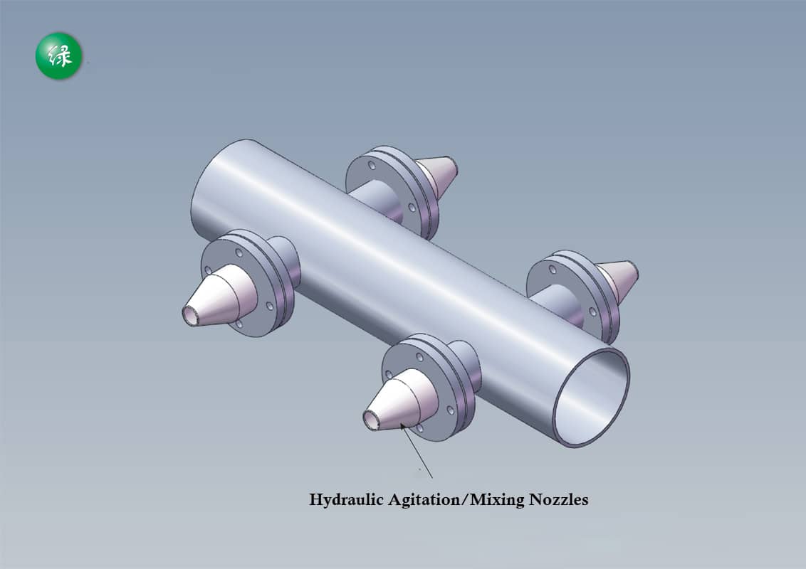 Jet Mixing Nozzle Installation